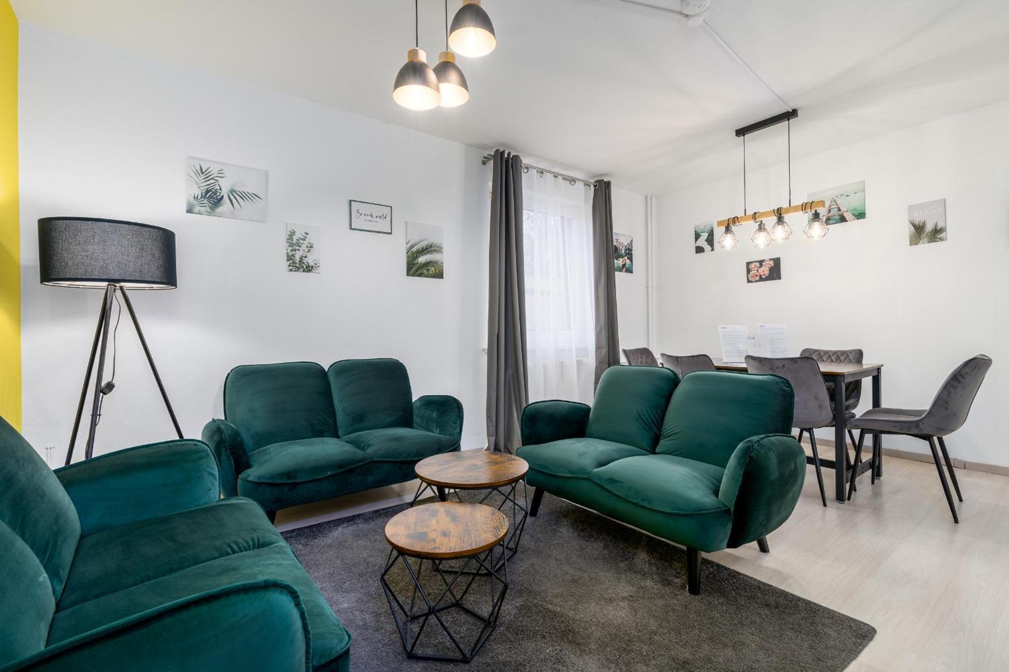 Immo-Vision - Natur Design Apartments, Parkplatz, Kueche Calberlah Eksteriør bilde